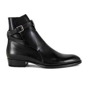 Saint Laurent Wyatt Black Leather Jodhpur Boots – Size 10.5 – New With Tags